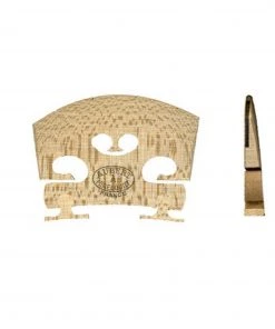 Aubert Mirecourt Adjustable Violin Bridge With Ebony E String Insert Bridges For Violin