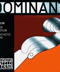 Thomastik Dominant Violin Set, Steel E 135B Violin Strings