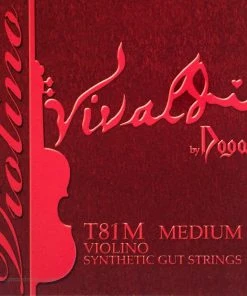 Dogal Vivaldi Violin Set With Aluminum D Violin Strings