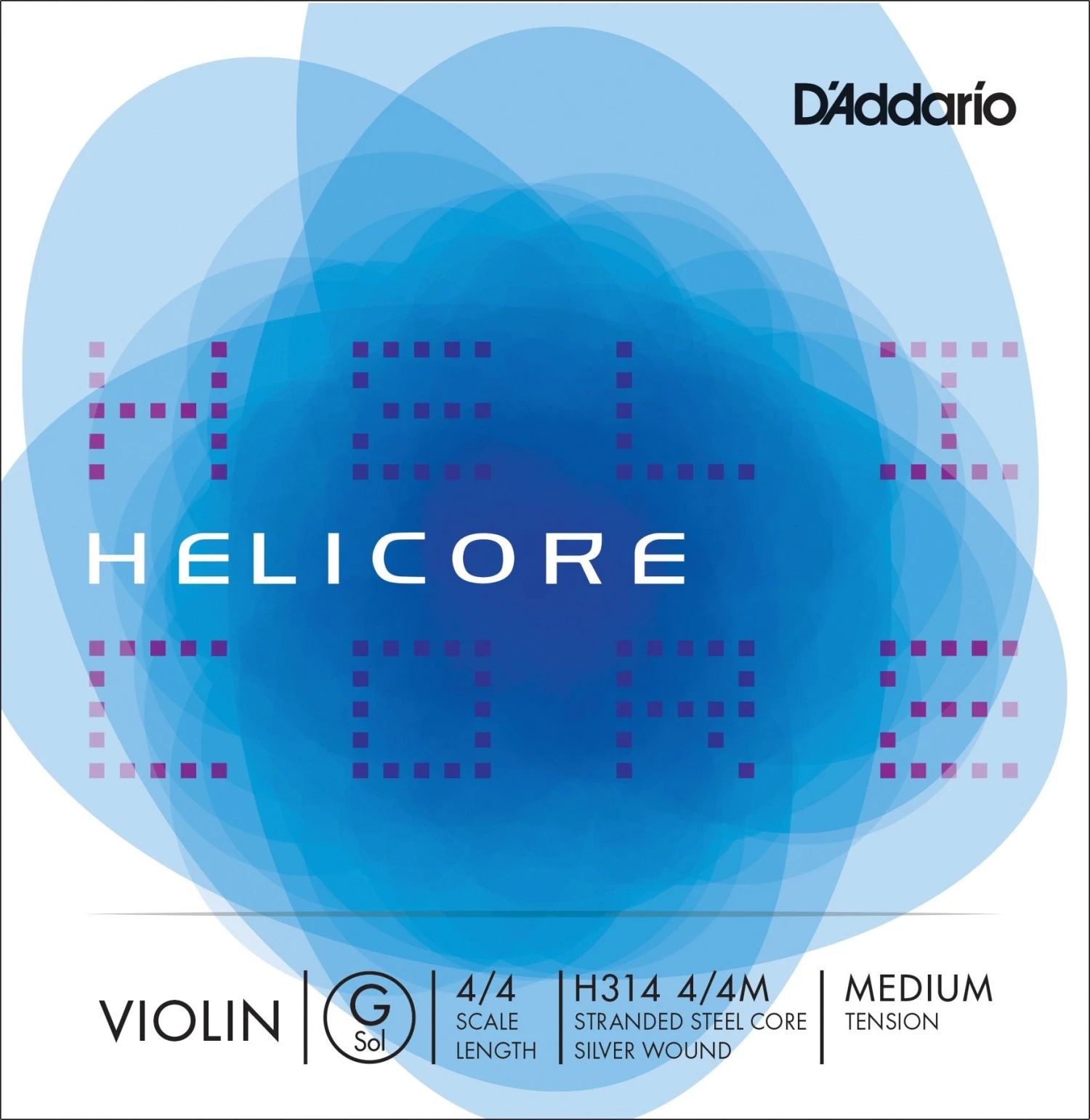 D'Addario Violin Strings Helicore Violin G String