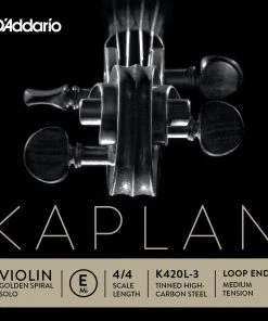 D'Addario Kaplan Golden Spiral Solo Violin E String