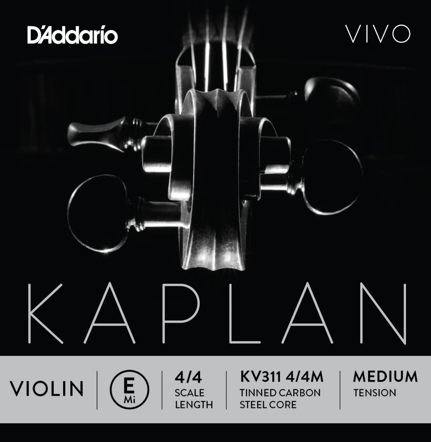 D'Addario Violin Strings Kaplan Vivo Violin E
