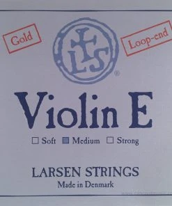 Larsen Violin Premium Set(Gold E, Silver D)