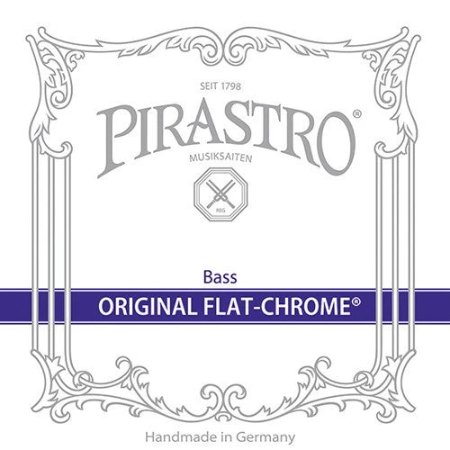 Pirastro Original Flat-Chrome E Long Ext Bass String Bass Strings