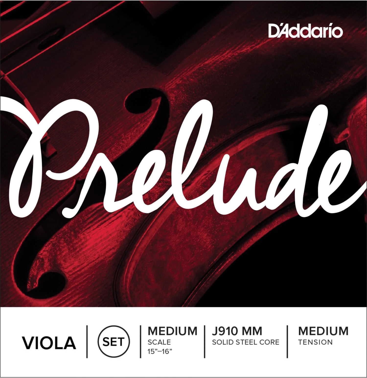 D'Addario Viola Strings Prelude Viola Set