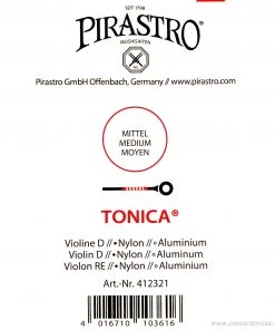 Pirastro Tonica Aluminum Violin D String