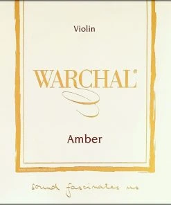 Warchal Amber Violin D String, Silver Violin Strings
