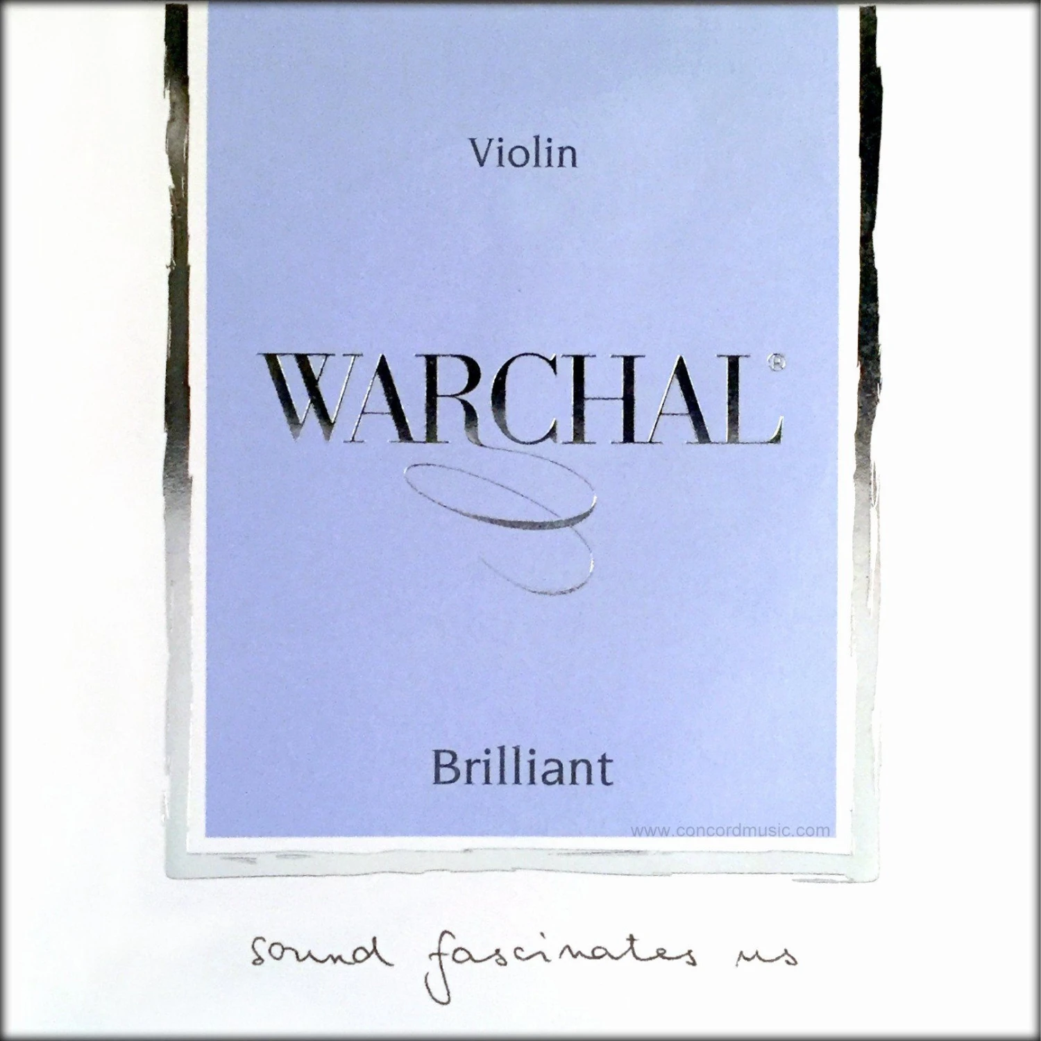 Violin Strings Warchal Brilliant Violin Set With Hydronalium D