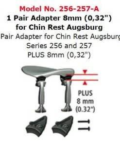 Chinrests Violin Wittner Chinrest Adaptors For Zuerich & Augsburg