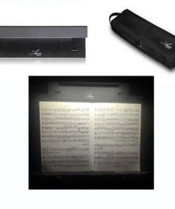 Aria Lights Aria Brio Music Stand Light With Carry Bag Clearance Strings