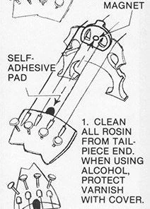 Bech Mutes Bech Magnetic Cello Mute