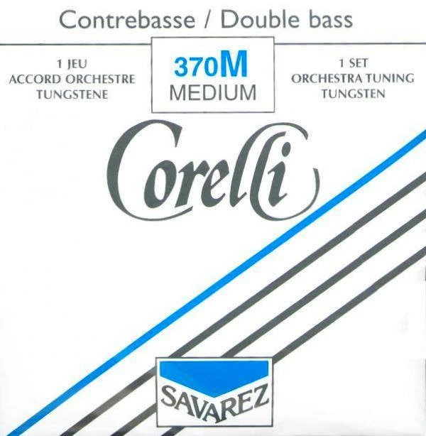 Savarez Corelli Ropecore Bass String Set 370M Bass Strings