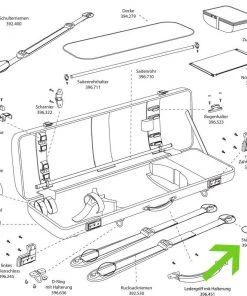 GEWA Music GEWA Replacement Braided Steel Loop