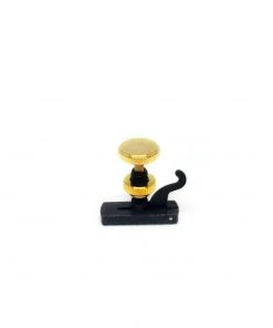 Wittner Hill-Style String Adjuster-Black/Gold Fine Tuners Violin