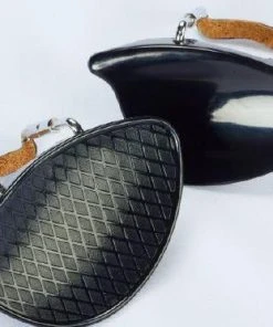 RDM Mulco Violin Chinrest, Engraved Plastic