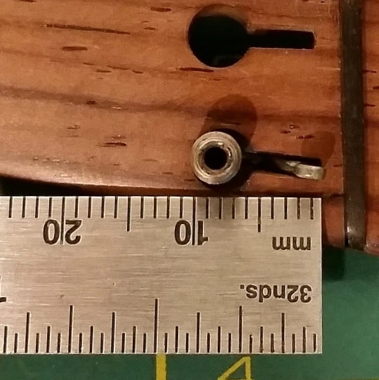 Otto Musica Titanium Hill Style Fine Tuner, Short Hook